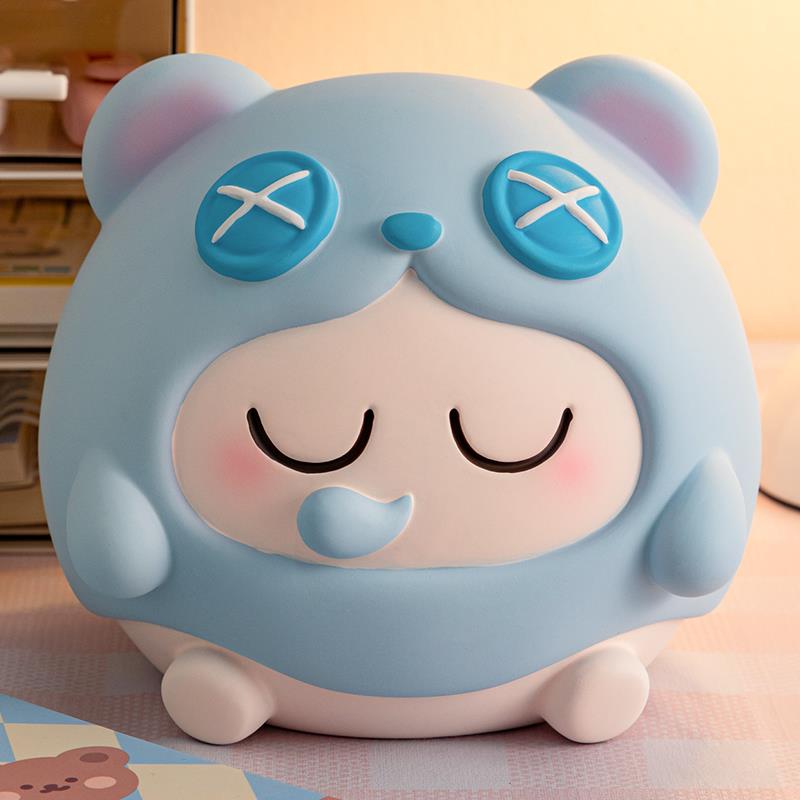 创意儿童存钱罐2025新款成人男女孩大容量只进不出卡通储蓄零钱罐