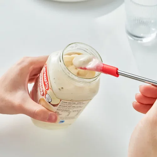 日本厨房硅胶三件套酱料涂抹刀小勺子刮刀油刷耐高温抹油刷