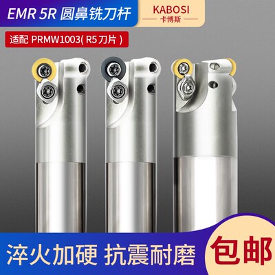 数控EMR圆鼻R5铣刀杆/1003/R4/R6CNC加工中心铣床飞刀杆抗震加硬