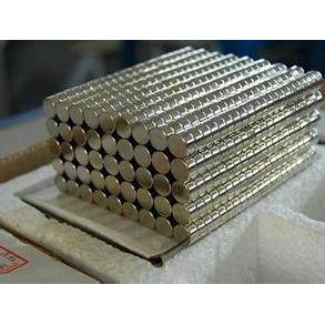 稀土永磁 汝铁硼强力磁铁 强磁 强磁棒 吸铁石 圆形D6*1MM