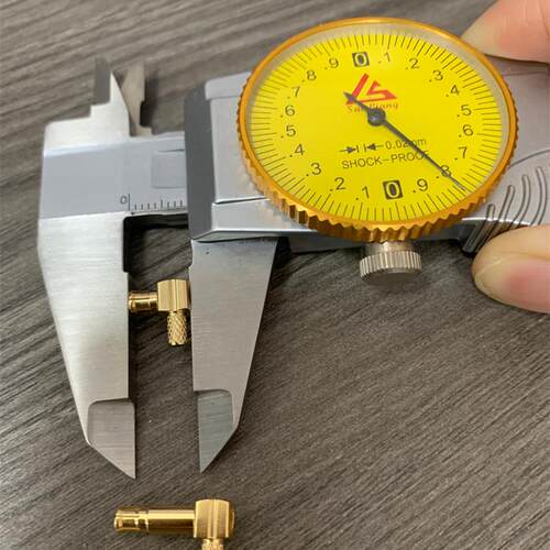 MCX-JW-1.5射频RF同轴连接器MCX快速接头MCX弯头焊接MCX公头50欧