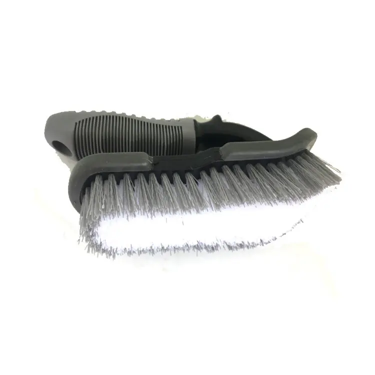 供应 汽车轮胎刷 轮毂刷 车用清洁工具 19119m l型洗车刷