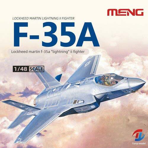 天易模型 MENG LS-007 1/48洛克希德-马丁F-35A闪电II 战斗机