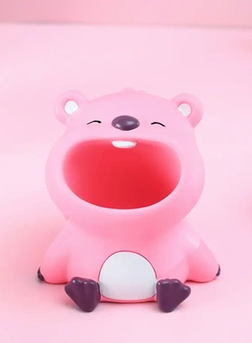 爆款小海狸存钱罐少儿卡通储蓄罐心学生少儿节礼物