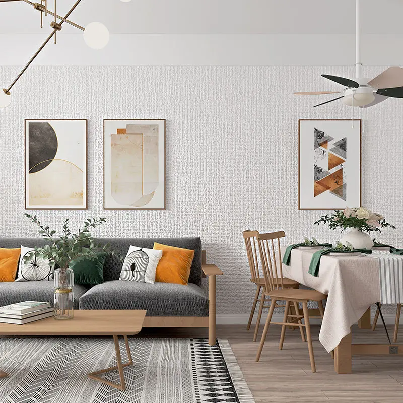 掉灰墙专用墙纸自粘防水防潮3d立体墙贴墙面壁纸遮丑家用宿舍贴纸