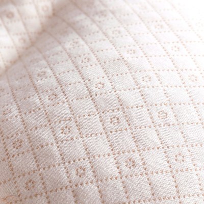 针织棉云朵空心软管枕芯 可水洗PE/TPE颗粒填充单人枕头