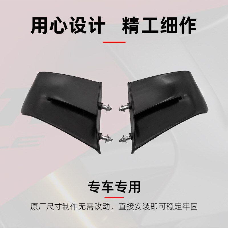 适用杜卡迪panigale V4/V4S定风翼改装新款2022-2023整流罩固定翼
