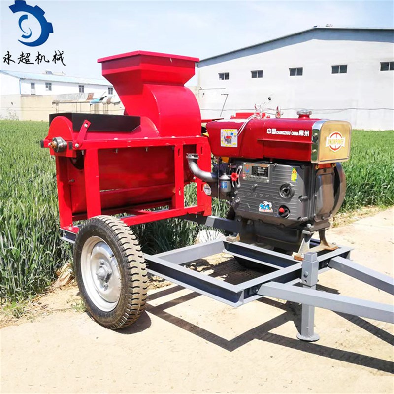 PTO版玉米脱粒机12马力柴油机配套脱玉米机三相电玉米打粒机新款