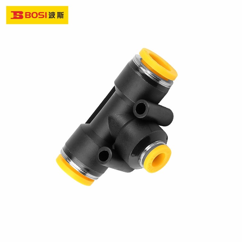 波斯气动快速联管接头PUT联管正三通 BS590121 BS590122 BS590123