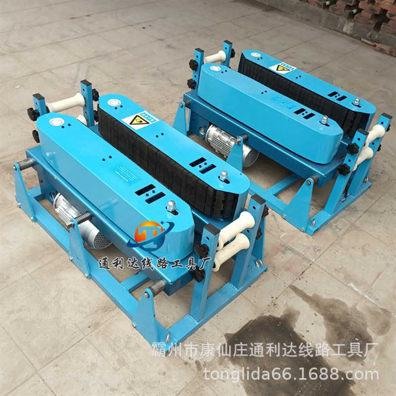 DSJ-180电缆输送机桥架电缆敷设机智能900遥控变频调速电缆放线机