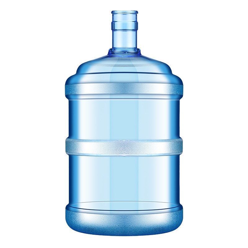 18.9升水厂专用凹底压口桶PC注拉吹饮水机纯净矿泉大水桶厂家