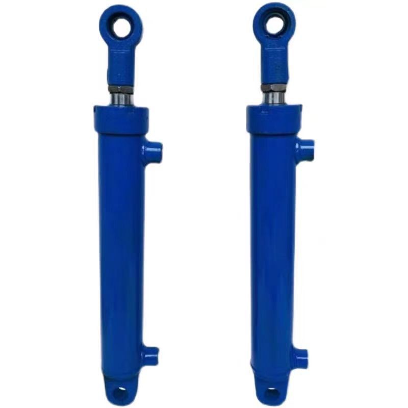 拖拉机用液压油缸3吨小型液压拉杆油泵双向升降伸缩工程液压缸