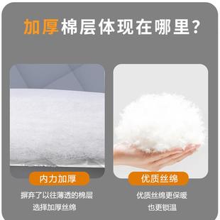 加厚加棉防风保暖魔术贴密封窗户隔音防寒保温帘免打孔 棉窗帘冬季