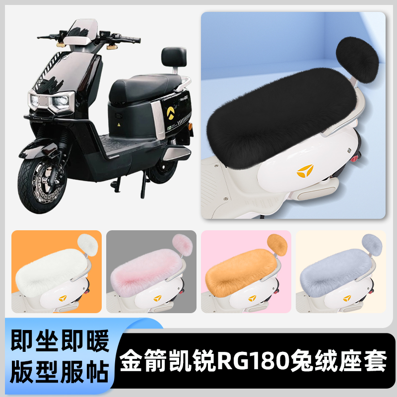 适用金箭凯锐RG180电瓶电动车冬座套坐垫套座位防水防晒装饰配件
