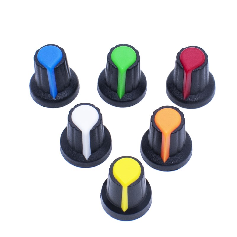 AG2 AG3开关帽 WH148塑料梅花柄15*17mm旋钮帽子 电位器功放 RV09