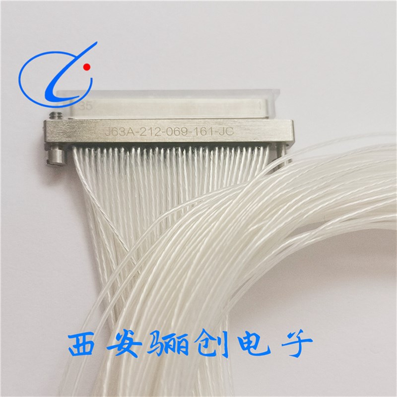 矩形连接器J63A-2F2-065-431-TH  J63A-212-069-161-JC-300MM