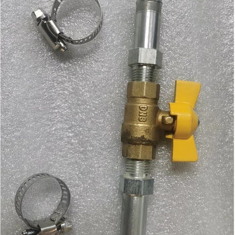 小松挖掘机PC130/200/220/240-8MO暖风水管加装暖风开关一套