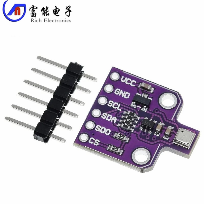 MCU-680 BME680 BO SCH 温湿度气压传感器 超小压力高度开发板