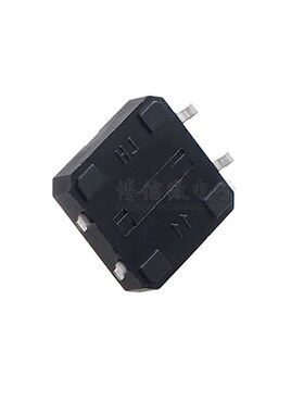 贴片 12*12*7.3 方头 贴片 B3F-4055 黑头黄头  铜脚轻触开关