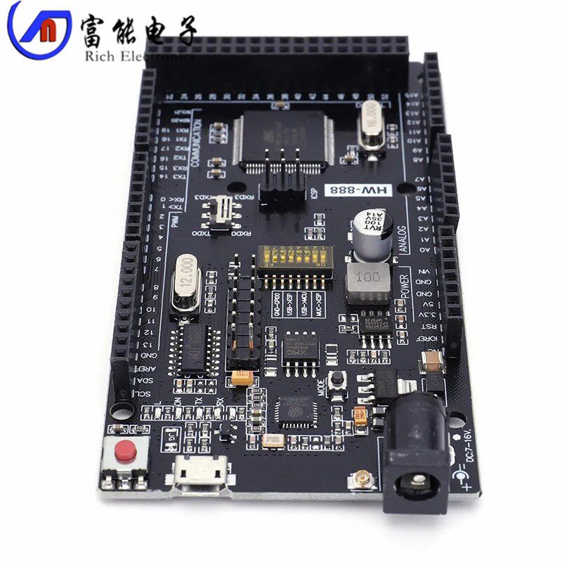 WIFI R3 ATMEGA2560 + ESP8266(32MB内存)USB-TTL CH340G开发版