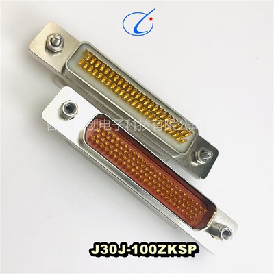 矩形航空接头J30J-100TJSL  J30J-100ZKSP 焊接连接器现货销售 LC