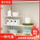 厨房桌面分层架台面隔板隔断三脚置物架分割橱柜神器柜子收纳柜内
