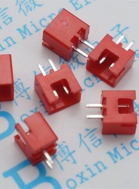 1K装 红色 XH-2A XH2.54 2.54MM 接插件 直针插座 XH-2P