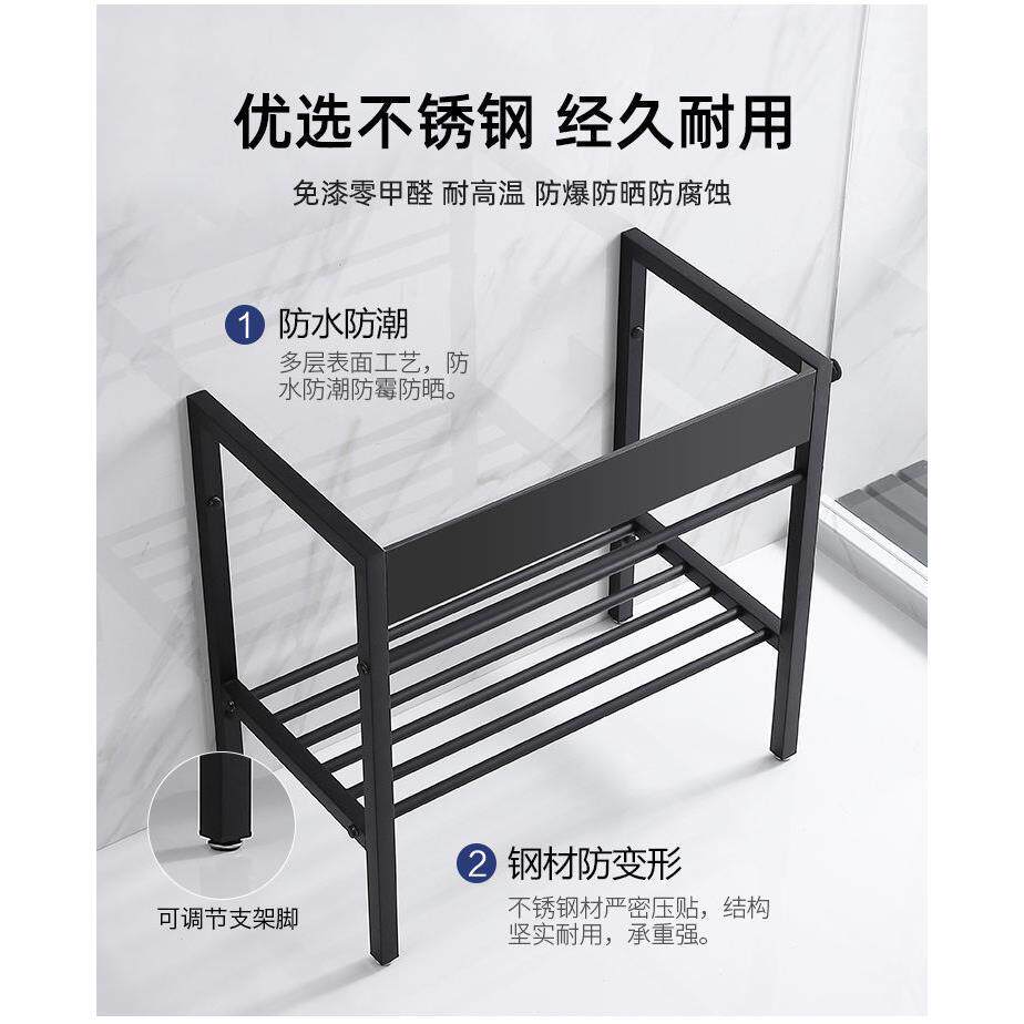 洗脸盆不锈钢落地支架陶瓷台上盆架子洗手盆洗衣盆支撑架台盆托架