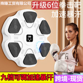 跨境现货智能音乐拳击机墙靶儿童成人家用反应靶拳击运动训练器材