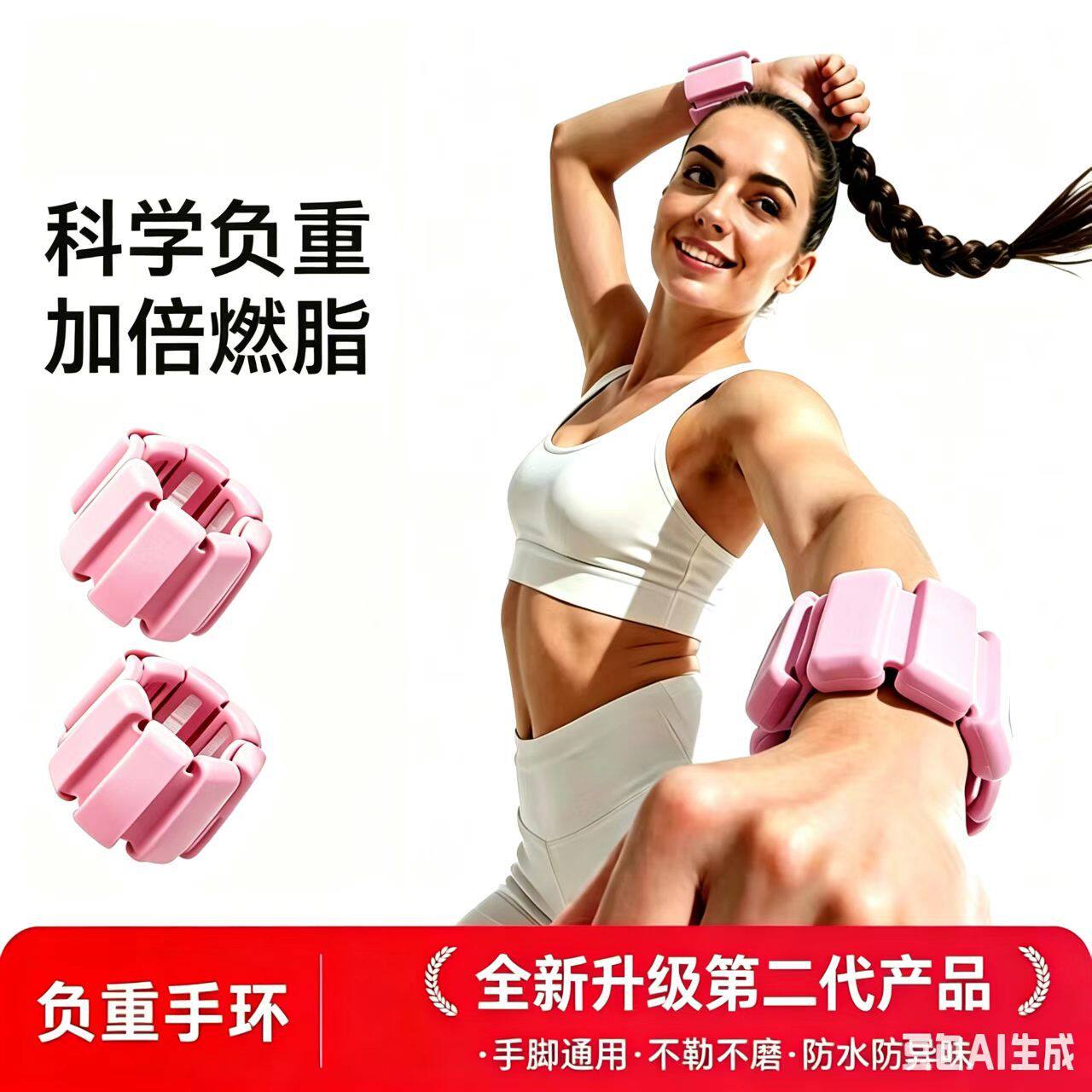 负重手环绑腿沙袋手脚通用训练