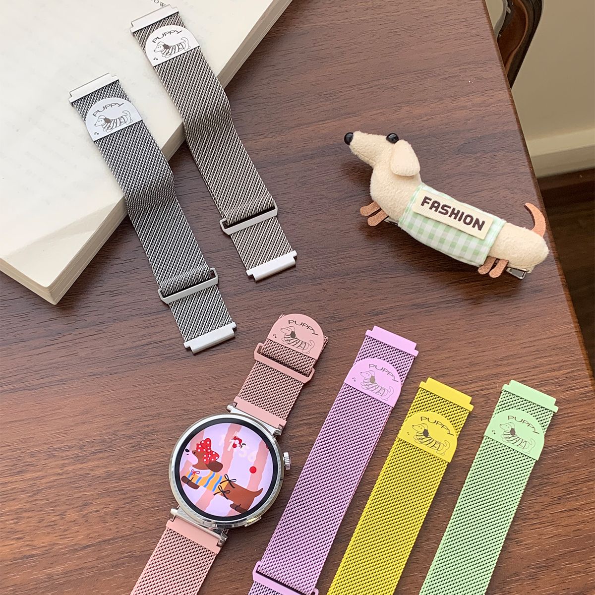 OPPO Watch X2智能手表带适用watch234Pro夏季米兰磁吸腊肠狗MINI