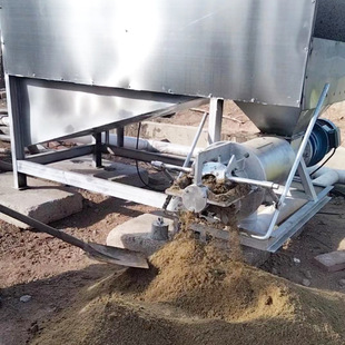 不锈钢猪粪干湿分离机养殖粪便处理设备纸浆脱水机牛场牛粪分离机