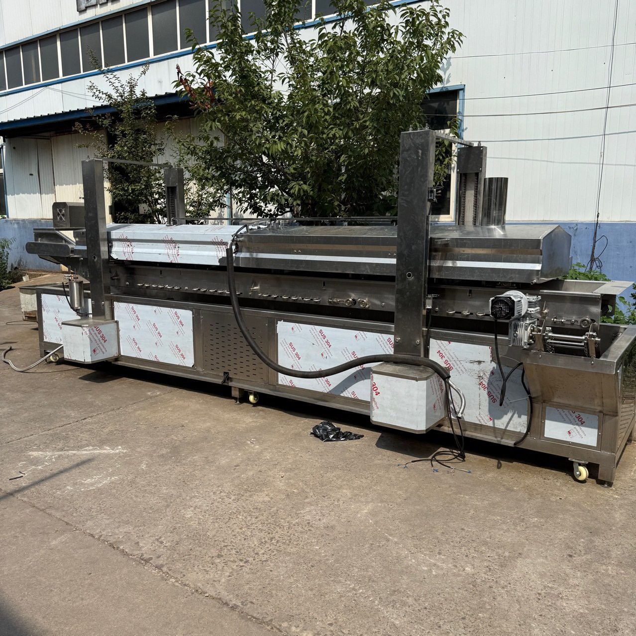 苦荞片油炸机 芋头条链板式油炸设备 薯塔油炸流水线,厨房电器,其他商用厨电,淘宝优惠券,粉丝福利购,淘宝优惠卷