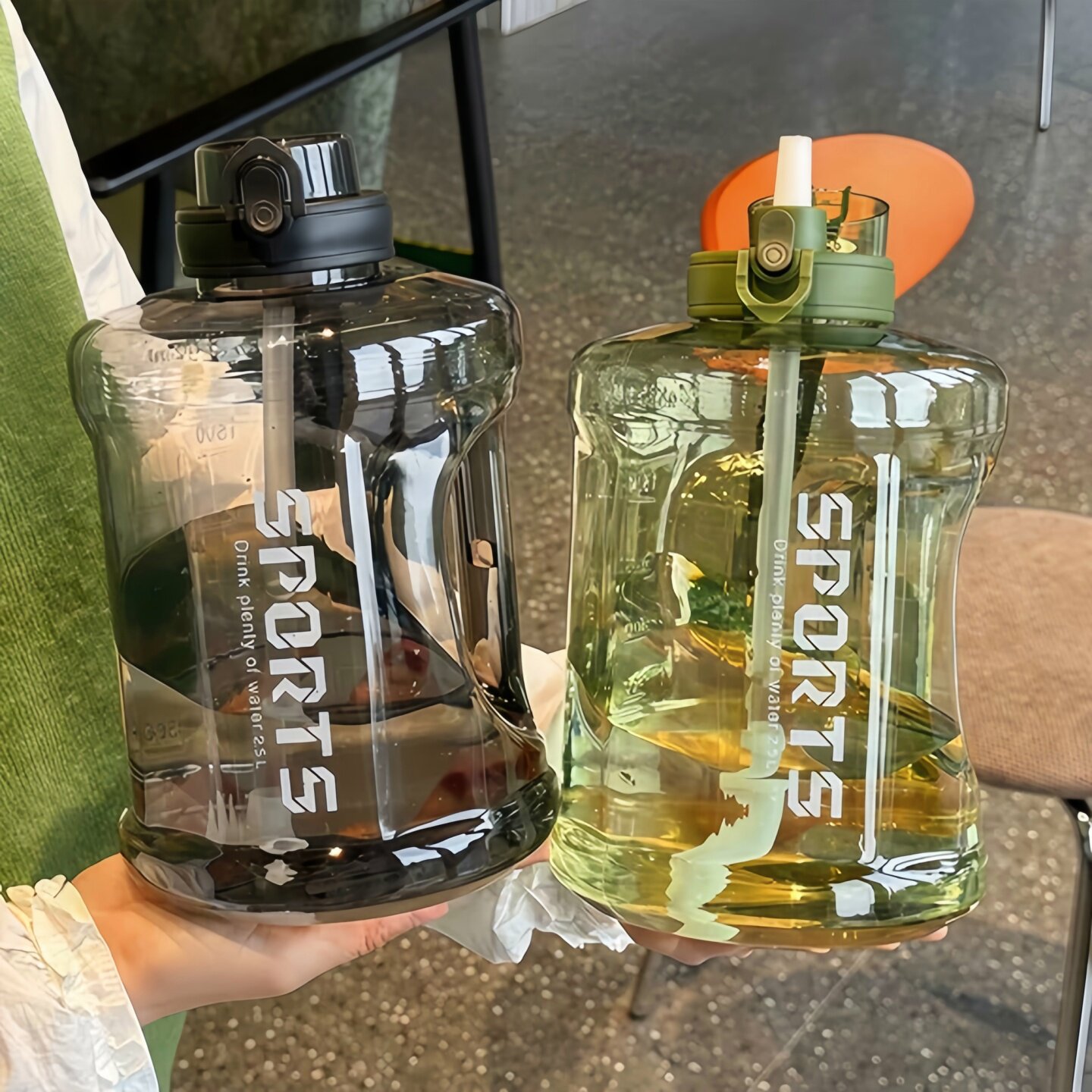 大容量耐高温吨吨桶运动水壶