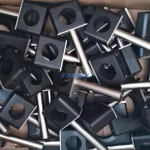 卫生级洁净车间用方板胶木支架防静电耐高温塑料管子夹管卡管箍