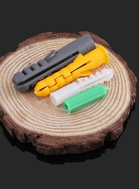 塑料胶塞膨胀管膨胀螺丝钉塑胶管尼龙胀塞锚栓大全6mmM8M10M12M14