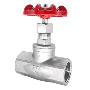 100美式 64P丝扣304不锈钢截止阀DN15 阀 重庆金英陶J11W