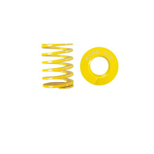 新大同株黄色弹簧进口材料模具耐高温压缩矩形外径16 20 25