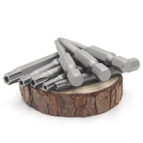 磁性梅花空心批头 电动风批螺丝刀起子头12只套装 S2材质T5-T40