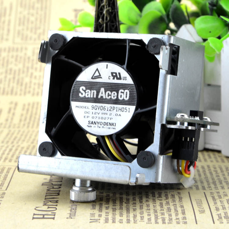 6厘米风扇 6038 山洋9GV0612P1H051 12V 2.0A 服务器暴力风扇