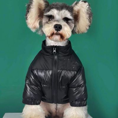 狗狗羽绒服冬装外套加厚保暖泰迪法斗雪纳瑞柯基猫咪宠物衣服潮牌