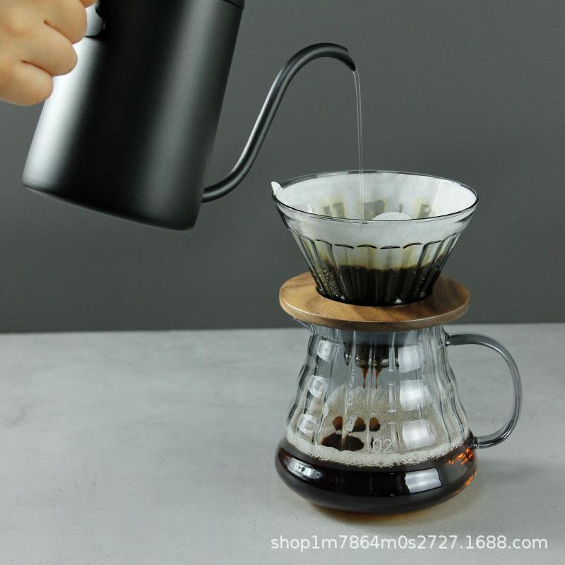 手冲咖啡滤杯托实木托v60过滤杯托锥形蛋糕底座v01/v02圆托