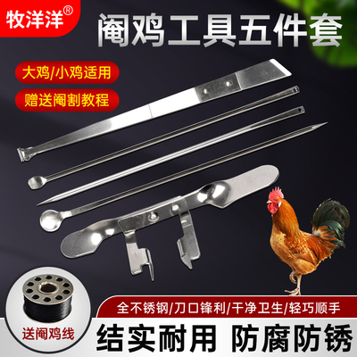 牧洋洋阉鸡全套工具大小鸡全套