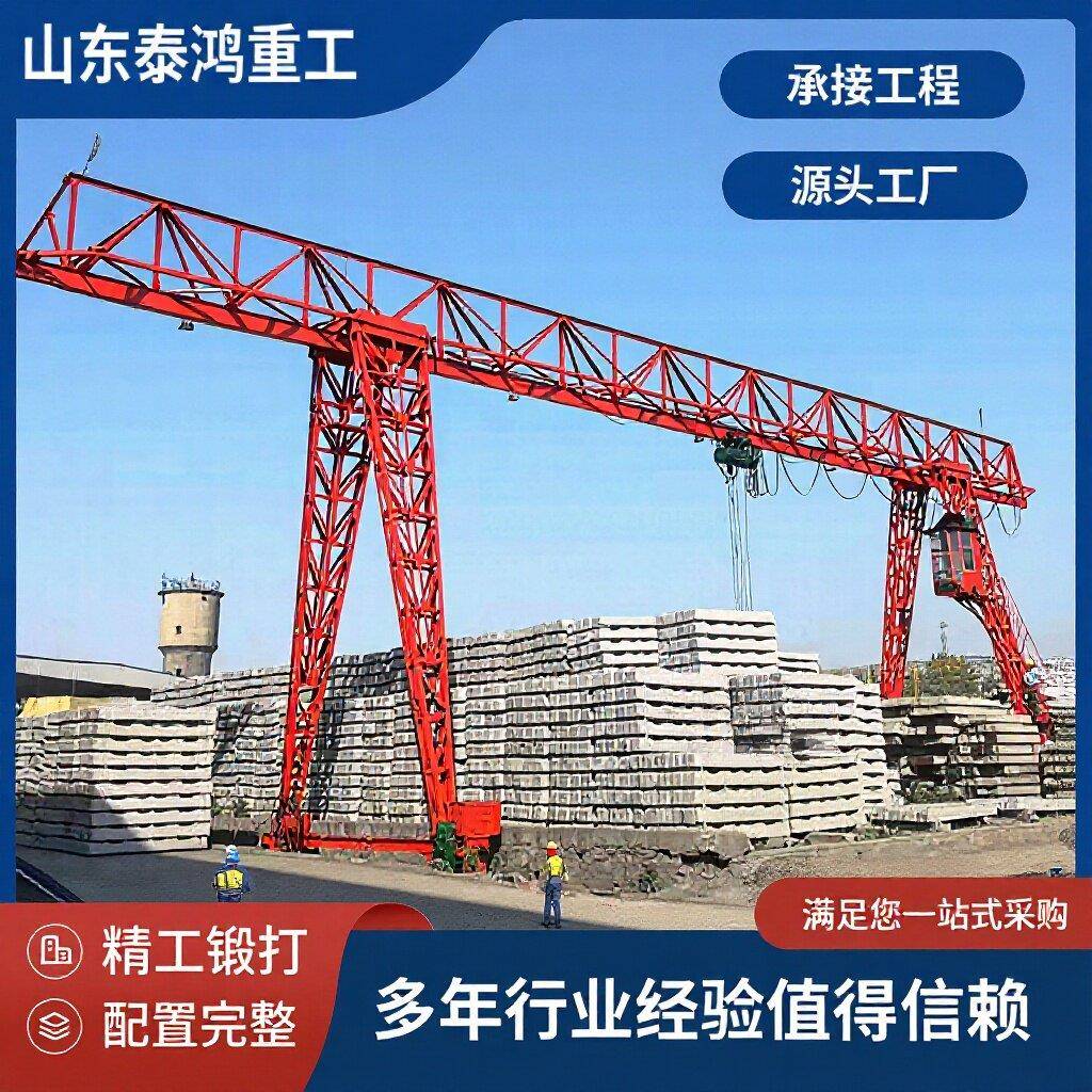 室内外花架龙门吊20吨港口码头主梁双主梁门式起重机龙门吊