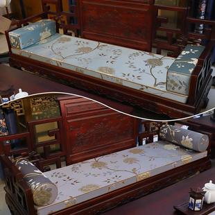 红木沙发垫坐垫四季 新中式 通用实木家具罗汉床套罩防滑椅子座垫子