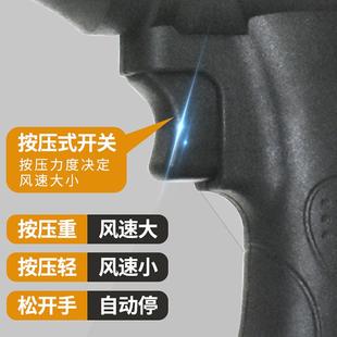 暴力涡轮风扇大功率锂电暴风机洗车吹水除雪工业小型清除尘吹风机