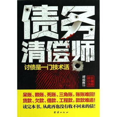 正版新书 债务清偿师 谭琼辉 团结