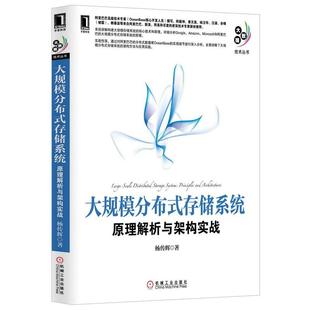 正版新书 大规模分布式存储系统:原理解析与架构实战 杨传辉 机械工业出版社