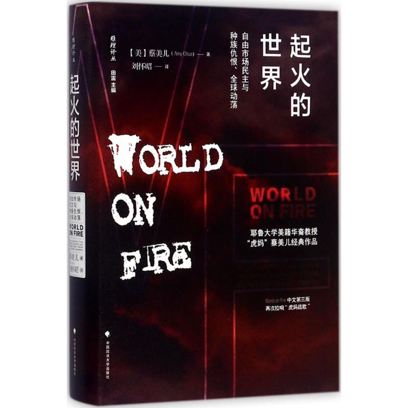 正版新书 起火的世界：自由市场民主与种族仇恨、优选动荡（中文第3版） 蔡美儿 中国政法大学出版社