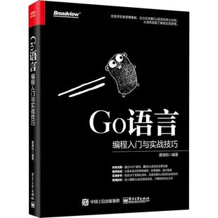 电子工业出版 正版 黄靖钧 GO语言编程入门与实战技巧 社 新书